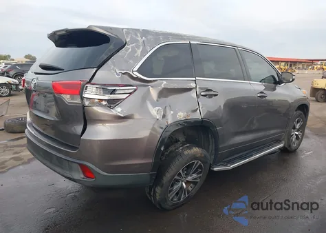2018 Toyota Highlander Le from USA, damaged, VIN 5TDZARFH1JS035828